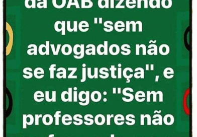 Esta mensagem diz TUDO: