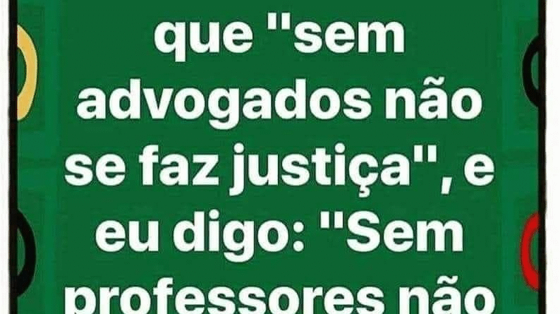Esta mensagem diz TUDO: