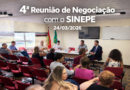 4ª REUNIÃO DE NEGOCIAÇÃO com o SINEPE – 24/03/2026