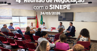 4ª REUNIÃO DE NEGOCIAÇÃO com o SINEPE – 24/03/2026
