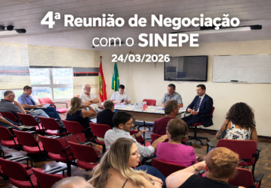 4ª REUNIÃO DE NEGOCIAÇÃO com o SINEPE – 24/03/2026