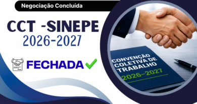 CCT SINEPE – FECHADA