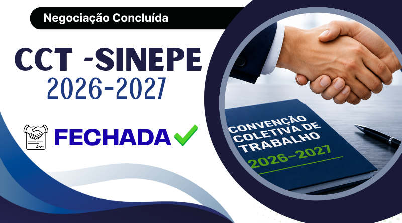 CCT SINEPE – FECHADA