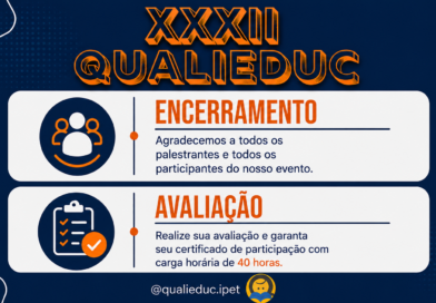Avaliação do XXXII QUALIEDUC